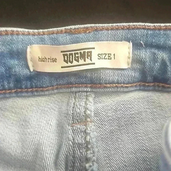 DOGMA Juniors Denim Jeans High Rise - Picture 4 of 7